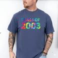 Class Of 2003 School Reunion College Highschool Graduation Men's Comfort Colors T-Shirt Blue Jean