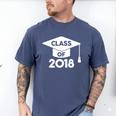 Class Of 2018 Senior T-Shirt Graduation Shirt Men's Comfort Colors T-Shirt Blue Jean