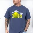Class Of 2018 Shirts Graduation Senior Tennis Shirt Men's Comfort Colors T-Shirt Blue Jean