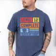 Class Of 2019 Senior High School Graduation Level 12th Grade Men's Comfort Colors T-Shirt Blue Jean