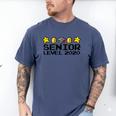 Class Of 2020 Senior Retro Video Game Graduation Gamer Men's Comfort Colors T-Shirt Blue Jean