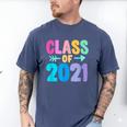 Class Of 2021 Graduation Grow With Me Men's Comfort Colors T-Shirt Blue Jean