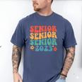 Class Of 2023 Senior 2023 Graduation Retro Seniors Men's Comfort Colors T-Shirt Blue Jean