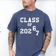 Class Of 2026 Graduation So Done Grade Middle High School Premium Tri-Blend Men's Comfort Colors T-Shirt Blue Jean