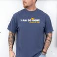 Class Of 2026 I Am So Done Graduation For Him Her Women Men Men's Comfort Colors T-Shirt Blue Jean
