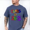 Class Of 2035 Grow With Me Kindergarten Graduation Men's Comfort Colors T-Shirt Blue Jean