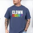 Clown Security Halloween Dad Mom Costume Men's Comfort Colors T-Shirt Blue Jean Clown Security Halloween Dad Mom Costume Men's Comfort Colors T-Shirt Blue Jean