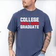 College Final Boss Graduate University Grad Gamer Graduation Men's Comfort Colors T-Shirt Blue Jean