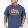 Comin In Hot Pontoon Boat Boating Lake For Dad Small Men's Comfort Colors T-Shirt Blue Jean