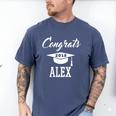 Congrats 2018 Alex College High School Graduation Men's Comfort Colors T-Shirt Blue Jean