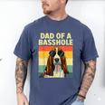 Cool Basset Hound For Men Dad Dog Basset Hound Lovers Men's Comfort Colors T-Shirt Blue Jean