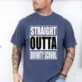 Cool Straight Outta Divinity School Graduation Shirt Men's Comfort Colors T-Shirt Blue Jean