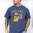 Cozy Vibes Atmospheric Introvert Men's Comfort Colors T-Shirt Blue Jean Cozy Vibes Atmospheric Introvert Men's Comfort Colors T-Shirt Blue Jean