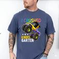 I Crushed Kindergarten Monster Truck Graduation Boys Small Men's Comfort Colors T-Shirt Blue Jean