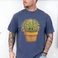 Cute Golden Barrel Cactus Introvert Distressed Men's Comfort Colors T-Shirt Blue Jean Cute Golden Barrel Cactus Introvert Distressed Men's Comfort Colors T-Shirt Blue Jean