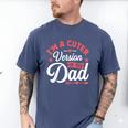 Cuter Version Of Dad Cute Kid Boy Girl Proud New Dad Men's Comfort Colors T-Shirt Blue Jean