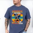 Dabbing Boy Goodbye 2nd Grade Hello 3rd Grade Graduation Men's Comfort Colors T-Shirt Blue Jean