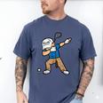 Dabbing Golfer Golfing Golfer Dad Men Boys Kids Youth Men's Comfort Colors T-Shirt Blue Jean