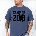 Dabbing Graduation Shirt Class Of 2018 Men's Comfort Colors T-Shirt Blue Jean