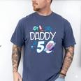 My Dad Is 50 Years Daddy Father 50th Years Birthday Men's Comfort Colors T-Shirt Blue Jean