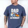 Dad Of The Astronaut Space Astronaut Birthday Family Men's Comfort Colors T-Shirt Blue Jean
