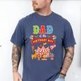 Dad Of The Birthday Boy Carnival Circus 1st Birthday Party Men's Comfort Colors T-Shirt Blue Jean