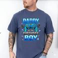 Dad Of The Birthday Boy Cool Gamer Video Game Birthday Men's Comfort Colors T-Shirt Blue Jean