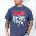 Dad Of The Birthday Boy Shirt Soccer Party Family Daddy Men's Comfort Colors T-Shirt Blue Jean
