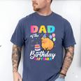 Dad Of The Birthday Capybara Girl Bday Party Family Men's Comfort Colors T-Shirt Blue Jean