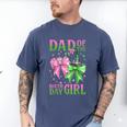 Dad Of The Birthday Girl Coquette Matching Family Party Men's Comfort Colors T-Shirt Blue Jean