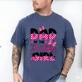 Dad Of The Birthday Girl Pink Family Birthday Girls Party Men's Comfort Colors T-Shirt Blue Jean