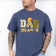 Dad Construction Excavator Kids Matching Family Party Men's Comfort Colors T-Shirt Blue Jean