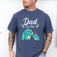 Dad To Be Dinosaur Baby Shower For Boy Men's Comfort Colors T-Shirt Blue Jean
