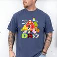Dad Farm Animal Birthday Family Matching Party Men's Comfort Colors T-Shirt Blue Jean