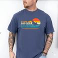 Dad It's Not A Dad Bod It's A Father Figure Men's Comfort Colors T-Shirt Blue Jean