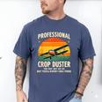 Dad Joke Farter Professional Crop Duster Men's Comfort Colors T-Shirt Blue Jean