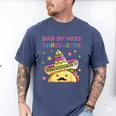 Dad Of Miss Three-Esta Mexican Fiesta 3rd Birthday Outfit Men's Comfort Colors T-Shirt Blue Jean