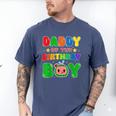 Dad And Mom Daddy Of The Birthday Boy Tee Melon Family Party Men's Comfort Colors T-Shirt Blue Jean