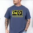 Dad Periodic Table Of Elements Men's Comfort Colors T-Shirt Blue Jean Dad Periodic Table Of Elements Men's Comfort Colors T-Shirt Blue Jean