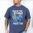 Dad Shirt Two Fast Two Curious Racing Cars Birthday Men's Comfort Colors T-Shirt Blue Jean