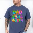 Dad Of The Slime Queen Birthday Family Matching Party Men's Comfort Colors T-Shirt Blue Jean