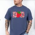 Dad Strawberry Birthday Men's Comfort Colors T-Shirt Blue Jean Dad Strawberry Birthday Men's Comfort Colors T-Shirt Blue Jean
