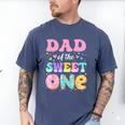 Dad Of The Sweet One 1st Birthday Donut Bday Party Men's Comfort Colors T-Shirt Blue Jean