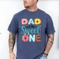Dad Of The Sweet One 1st Birthday Girl Donut Party Men's Comfort Colors T-Shirt Blue Jean