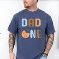 Dad Of The Sweet One Cookies And Milk 1st Birthday Party Men's Comfort Colors T-Shirt Blue Jean