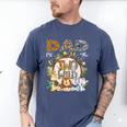 Dad Of The Two Wild Animal Safari 2Nd Birthday Party Men's Comfort Colors T-Shirt Blue Jean