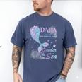 Dada Dad 1st Birthday Mermaid Oneder The Sea Family Matching Men's Comfort Colors T-Shirt Blue Jean