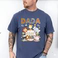 Dada Of The Wild One 1St Birthday Safari Jungle Animals Men's Comfort Colors T-Shirt Blue Jean