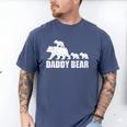 Daddy Bear 3 Cubs Shirt Daddy Bear 3 Kids Tshirt Dad 3 Kids Men's Comfort Colors T-Shirt Blue Jean