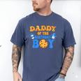 Daddy Of The Birthday Boy Milk And Cookies Lover Men's Comfort Colors T-Shirt Blue Jean